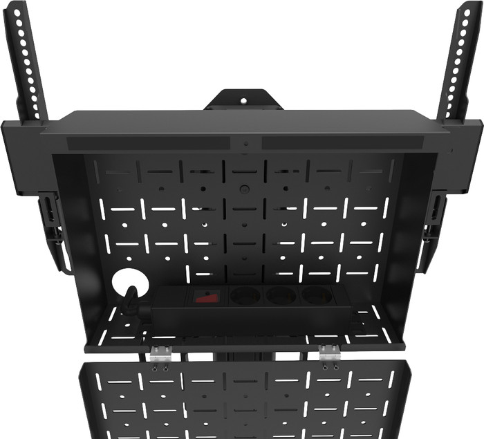Neomounts MOVE Up FL50S-825BL1 Moveable Floor Mount Black detail