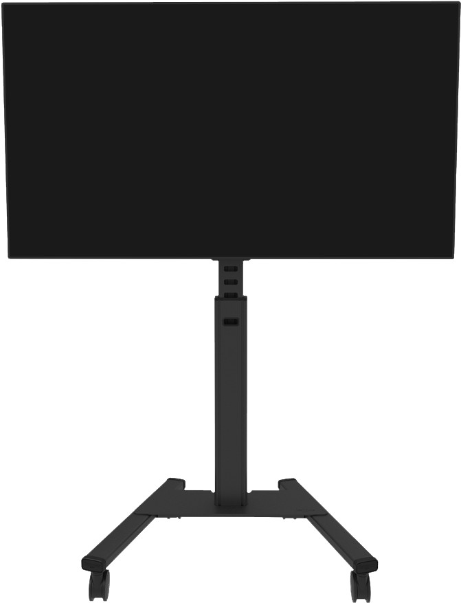 Neomounts MOVE Up FL50S-825BL1 Moveable Floor Mount Black front