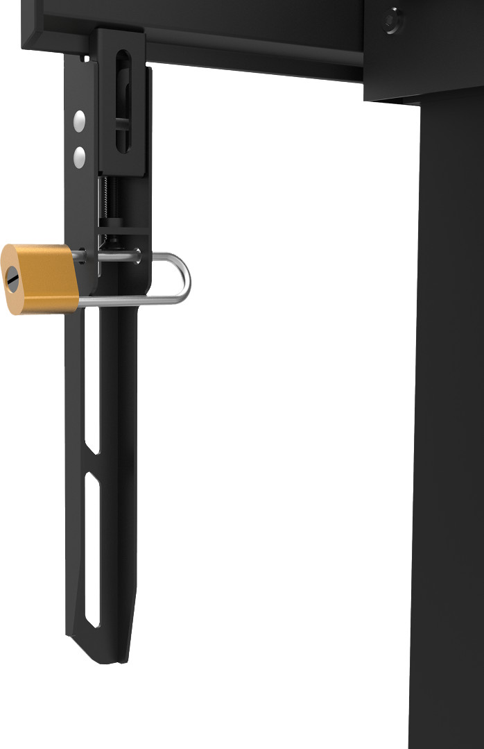 Neomounts MOVE Lift FL55-87BL1 gemotoriseerde vloersteun Zwart detail