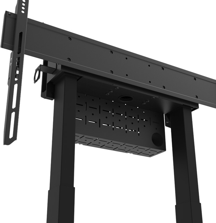 Neomounts MOVE Lift FL55-87BL1 gemotoriseerde vloersteun Zwart detail