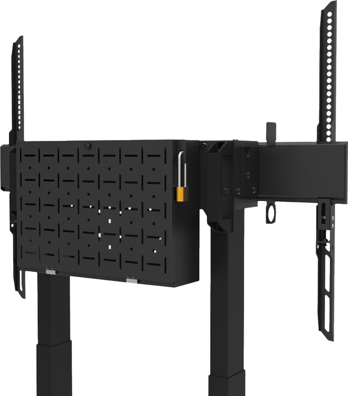 Neomounts MOVE Lift FL55-87BL1 gemotoriseerde vloersteun Zwart detail