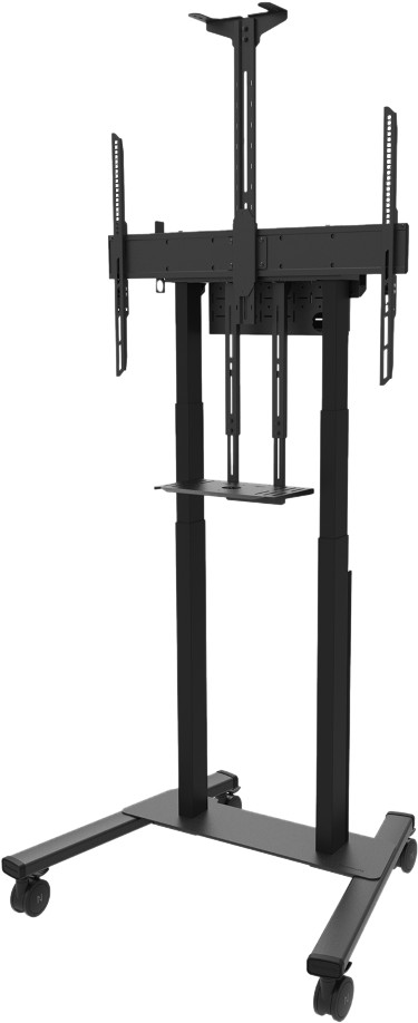 Neomounts MOVE Lift FL55-87BL1 gemotoriseerde vloersteun Zwart detail
