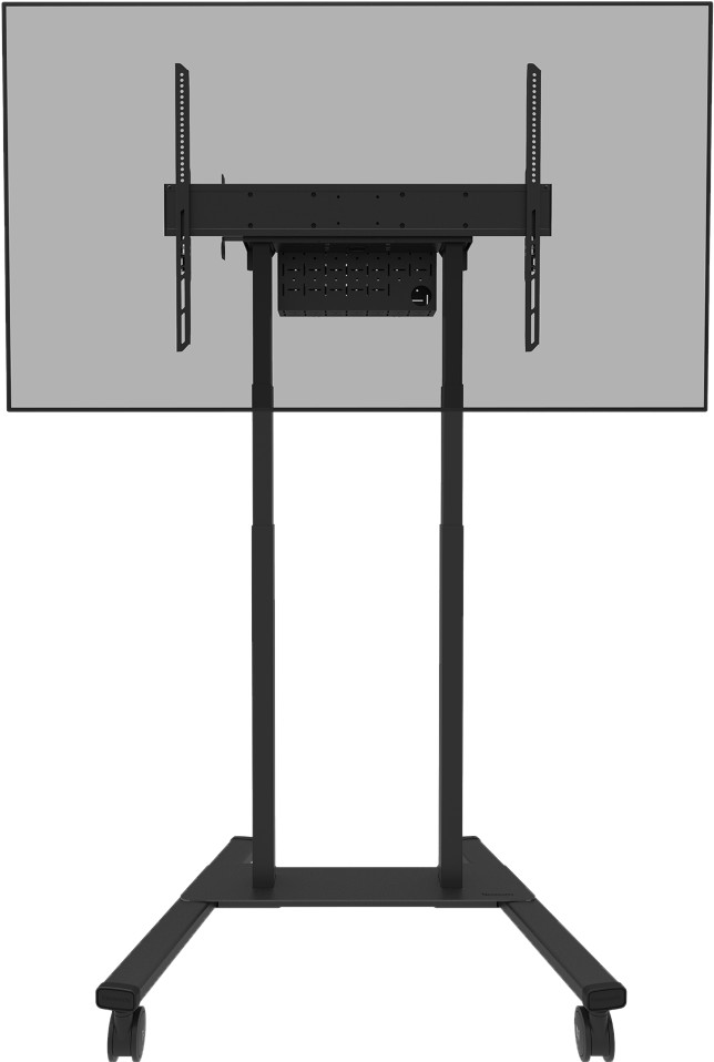 Neomounts MOVE Lift FL55-87BL1 gemotoriseerde vloersteun Zwart detail