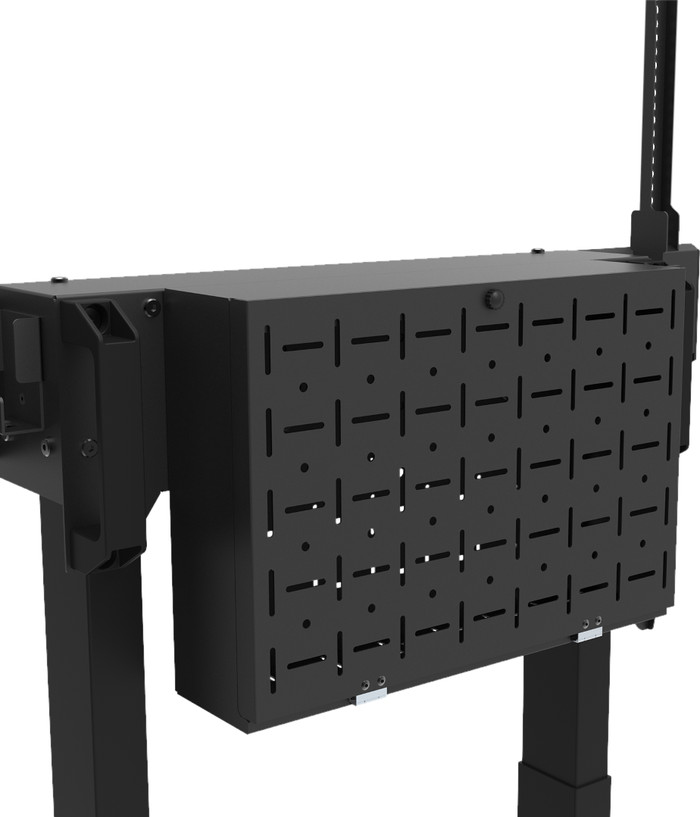 Neomounts MOVE Lift FL55-87BL1 gemotoriseerde vloersteun Zwart detail