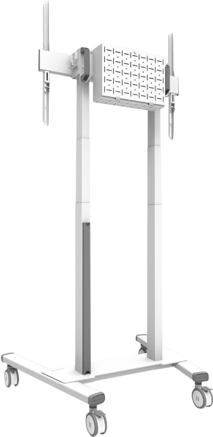 Neomounts MOVE Lift FL55-875WH1 gemotoriseerde vloersteun Wit achterkant