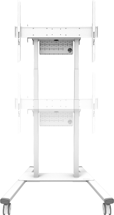 Neomounts MOVE Lift FL55-875WH1 gemotoriseerde vloersteun Wit detail