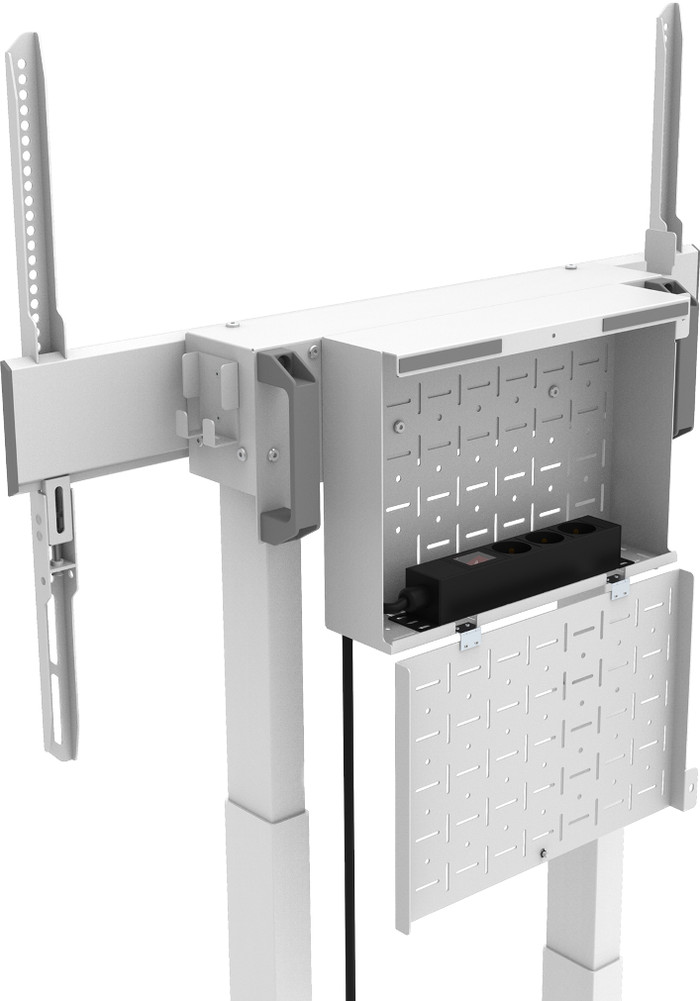 Neomounts MOVE Lift FL55-875WH1 gemotoriseerde vloersteun Wit detail