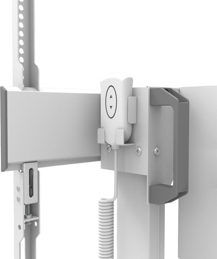 Neomounts MOVE Lift FL55-875WH1 gemotoriseerde vloersteun Wit detail