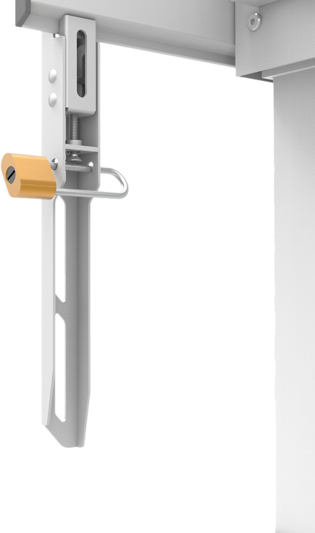 Neomounts MOVE Lift FL55-875WH1 gemotoriseerde vloersteun Wit detail