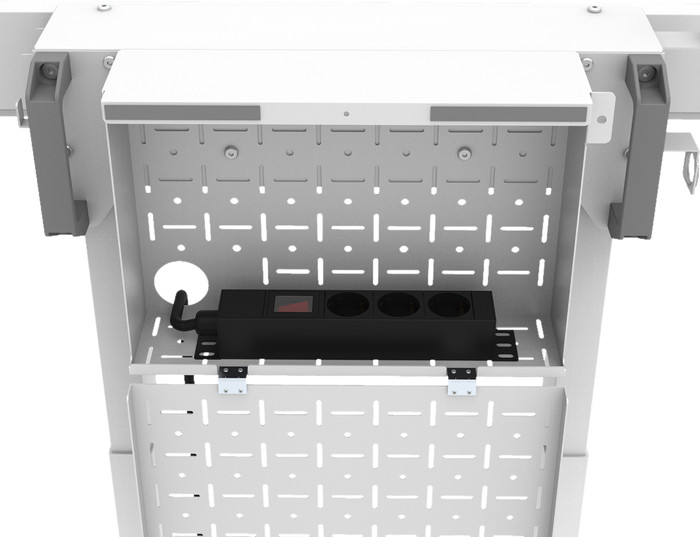 Neomounts MOVE Lift FL55-875WH1 gemotoriseerde vloersteun Wit detail