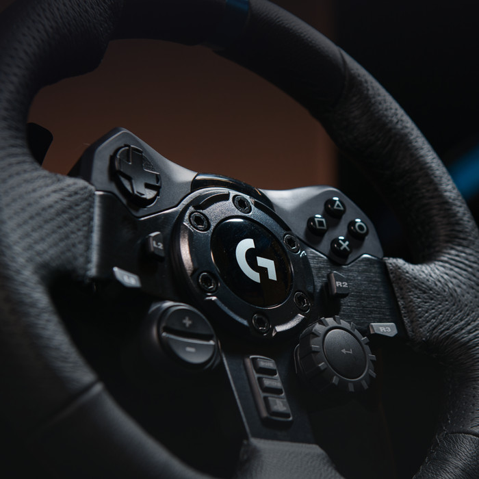 Logitech G923 TRUEFORCE PlayStation & PC + Driving Force Shifter detail