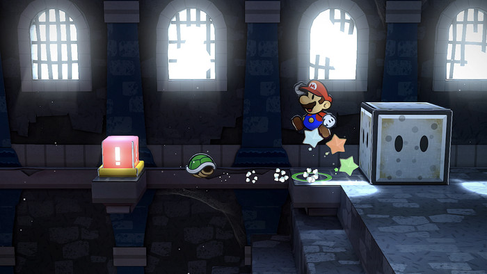 Paper Mario: The Thousand-Year Door Nintendo Switch product in use