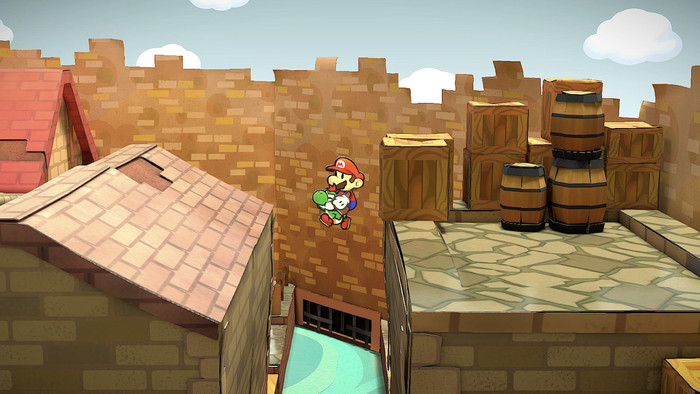 Paper Mario: The Thousand-Year Door Nintendo Switch product in use