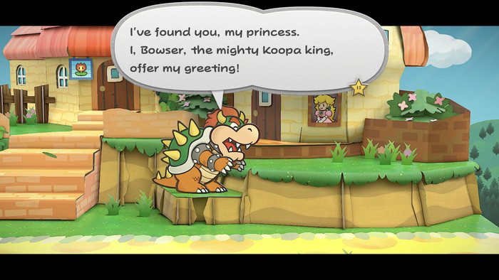 Paper Mario: The Thousand-Year Door Nintendo Switch product in use