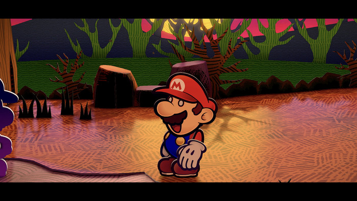 Paper Mario: The Thousand-Year Door Nintendo Switch product in use