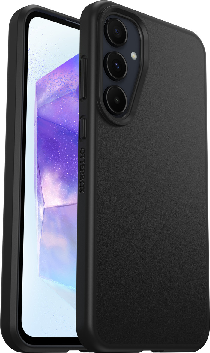 Otterbox React Samsung Galaxy A55 Back Cover Zwart samengesteld product