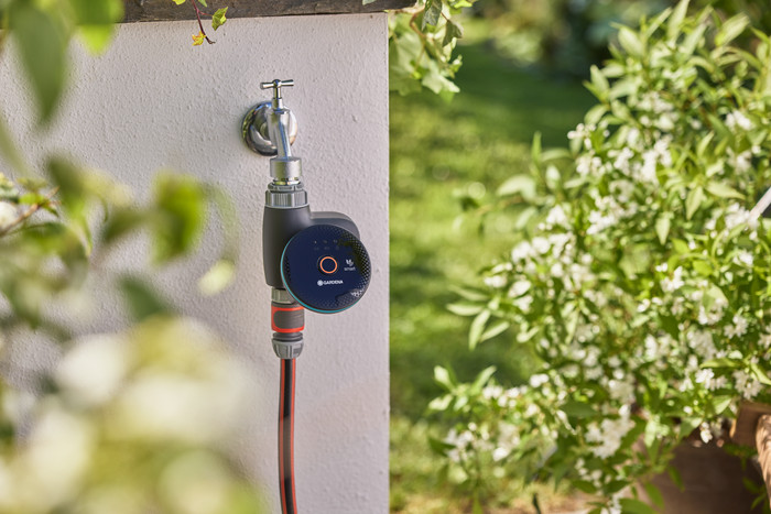 Gardena SMART Water Control product in gebruik