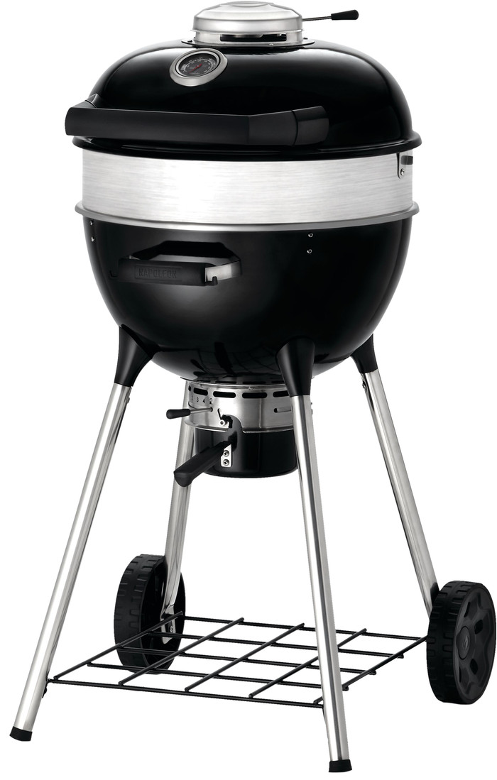 Napoleon Pro Kettle 47 cm + Napoleon Hoes voor Kettle NK18K LEG linkerkant