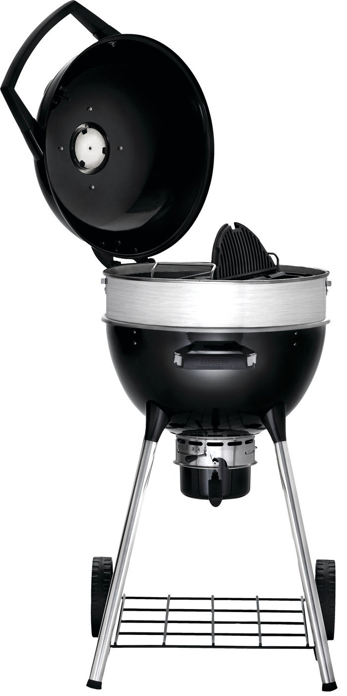 Napoleon Pro Kettle 47 cm + Napoleon Hoes voor Kettle NK18K LEG binnenkant