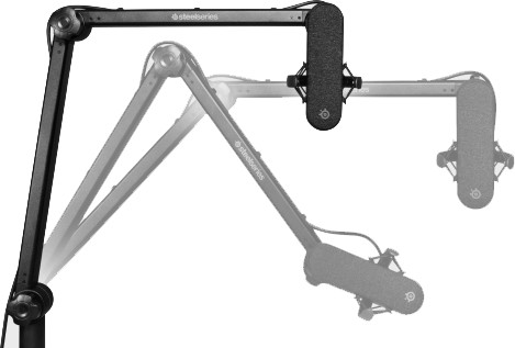 SteelSeries Alias Boom Arm detail