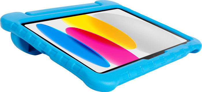 BlueBuilt Apple iPad (2025/2022) Kids Cover Blauw voorkant
