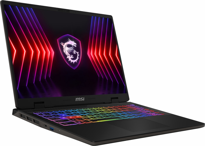 MSI Sword 16 HX B14VGKG-017NL linkerkant