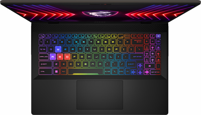 MSI Sword 16 HX B14VGKG-017NL bovenkant