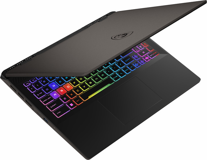 MSI Sword 16 HX B14VGKG-017NL bovenkant