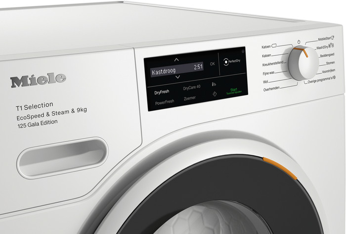 Miele WWB 380 WCS PowerWash + Miele TSL 683 WP EcoSpeed & Steam detail