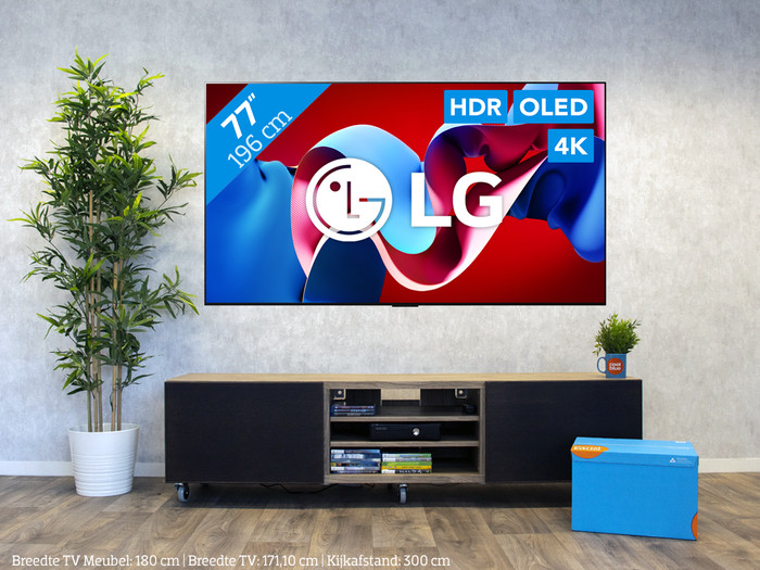 LG OLED77C46LA (2024)  + Soundbar visual Coolblue 1