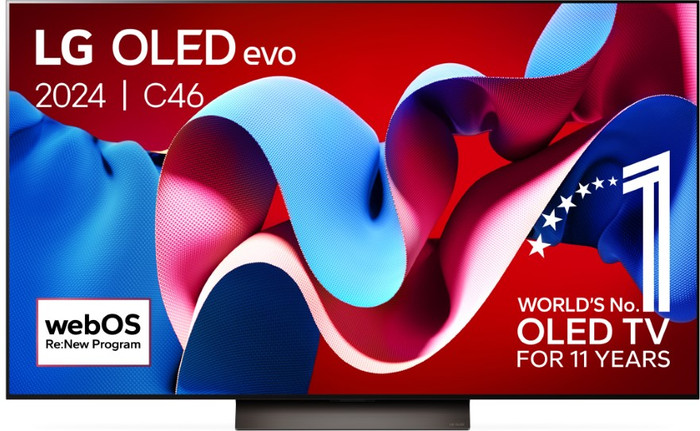 LG OLED55C46LA (2024) + LG DS60TR voorkant