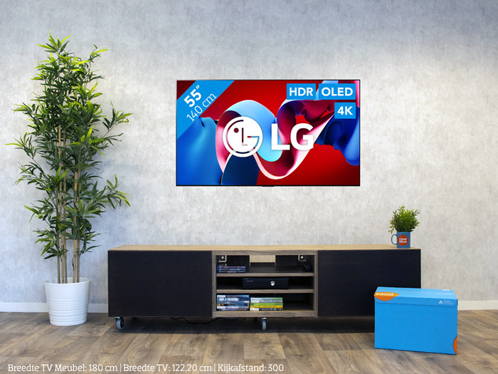 LG OLED55C46LA (2024) + LG DS60TR visual Coolblue 1