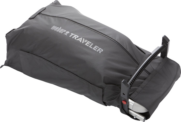 Weber Traveler + Weber Traveler Opbergtas linkerkant