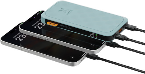 Xtorm Powerbank met Snelladen 10.000 mAh Blauw visual leverancier