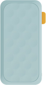 Xtorm Powerbank met Snelladen 10.000 mAh Blauw achterkant