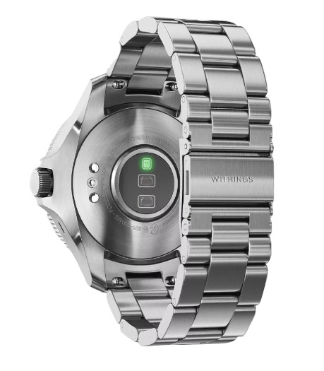 Withings ScanWatch Nova Groen achterkant