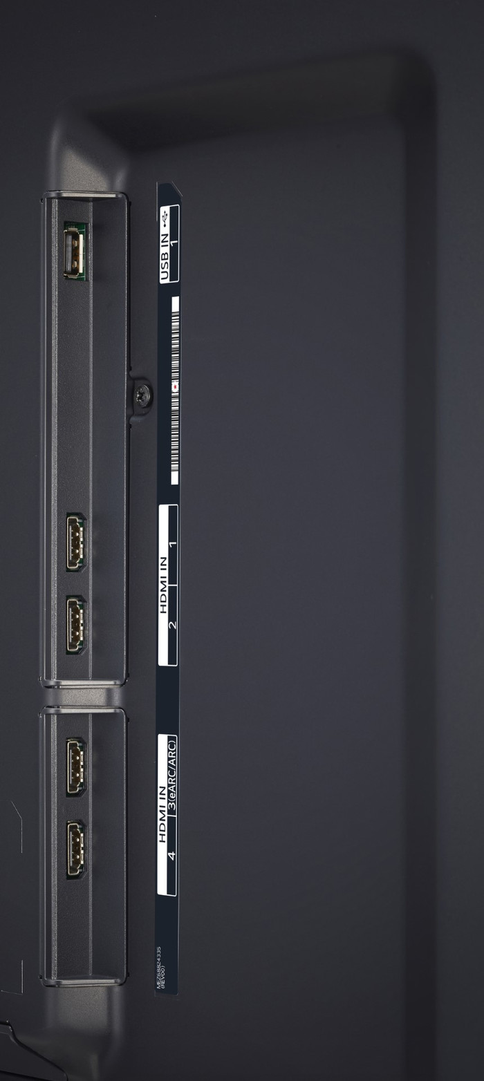LG 86NANO81T6A (2024) + Soundbar detail