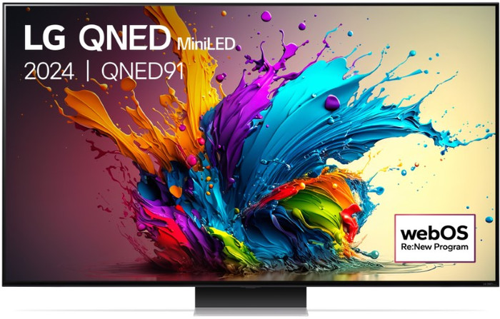 LG 75QNED91T6A (2024) + Soundbar front