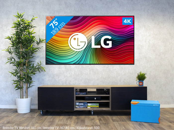 LG 75NANO81T6A (2024) visual Coolblue 1
