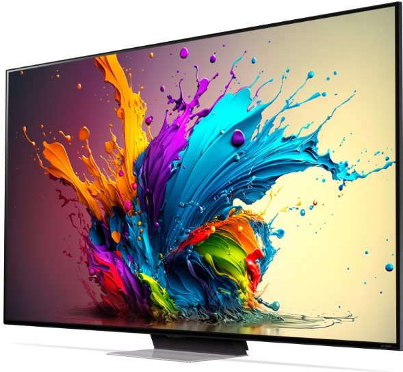 LG 65QNED91T6A (2024) + Soundbar voorkant