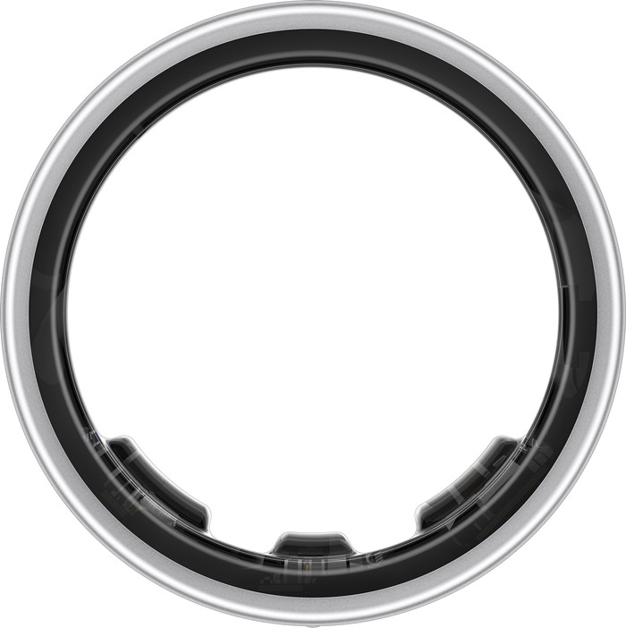 Samsung Galaxy Ring Maat 5 Zilver bovenkant