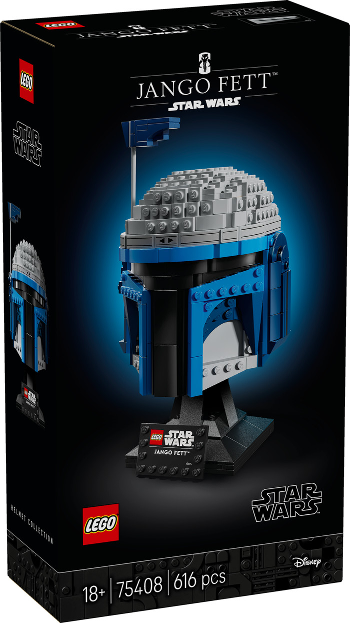 LEGO Star Wars Jango Fett Helmet 75408 packaging