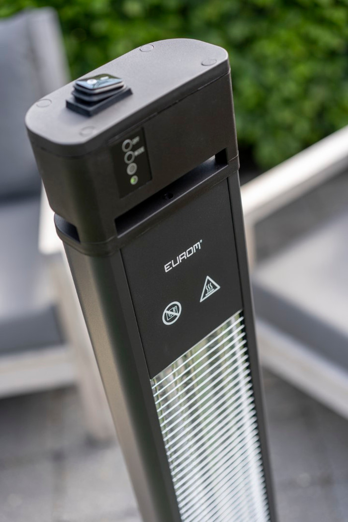 Eurom Q-Tower 2000 RCD product in gebruik