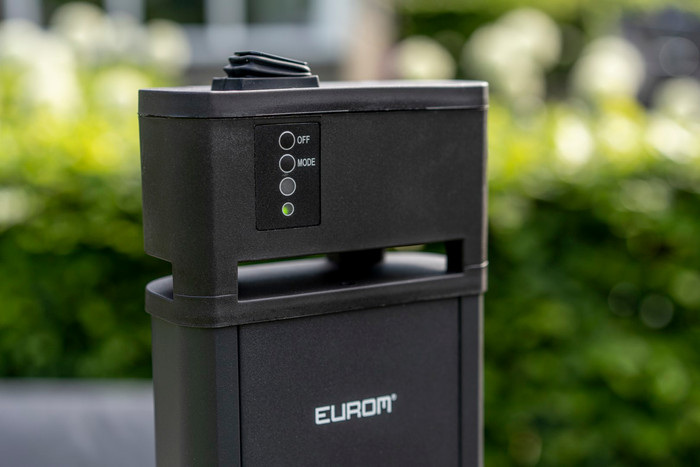 Eurom Q-Tower 2000 RCD product in gebruik