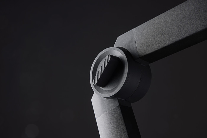 HyperX Caster Mic and Camera Arm product in use