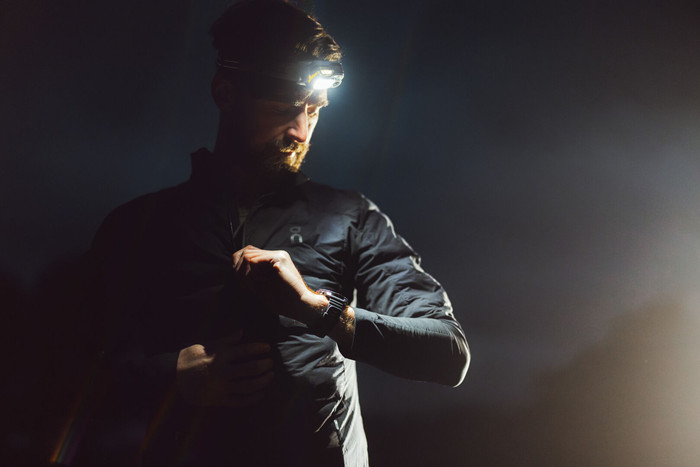 Polar Grit X 2 Pro Black product in use