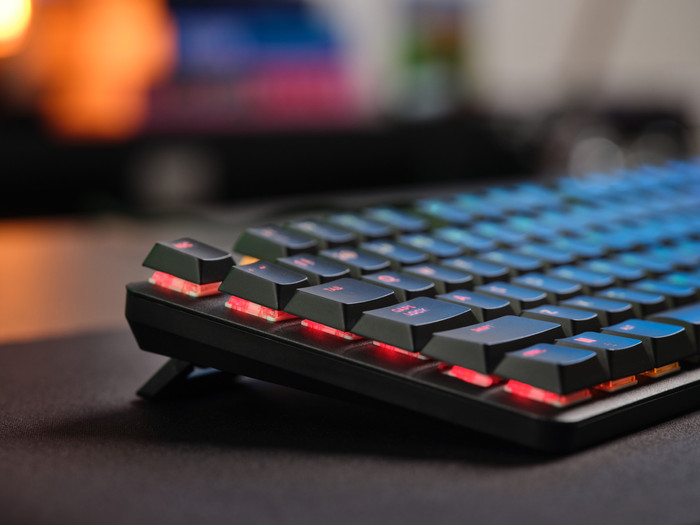 Trust GXT 866 Torix Mechanical Gaming Keyboard QWERTY Black product in use