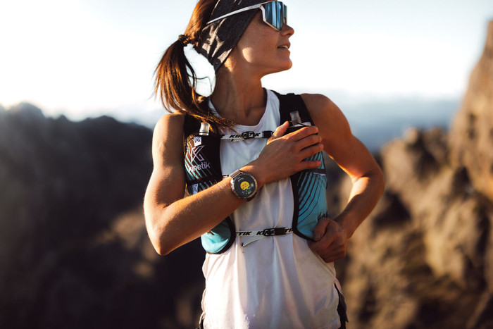Polar Grit X 2 Pro Titan product in gebruik