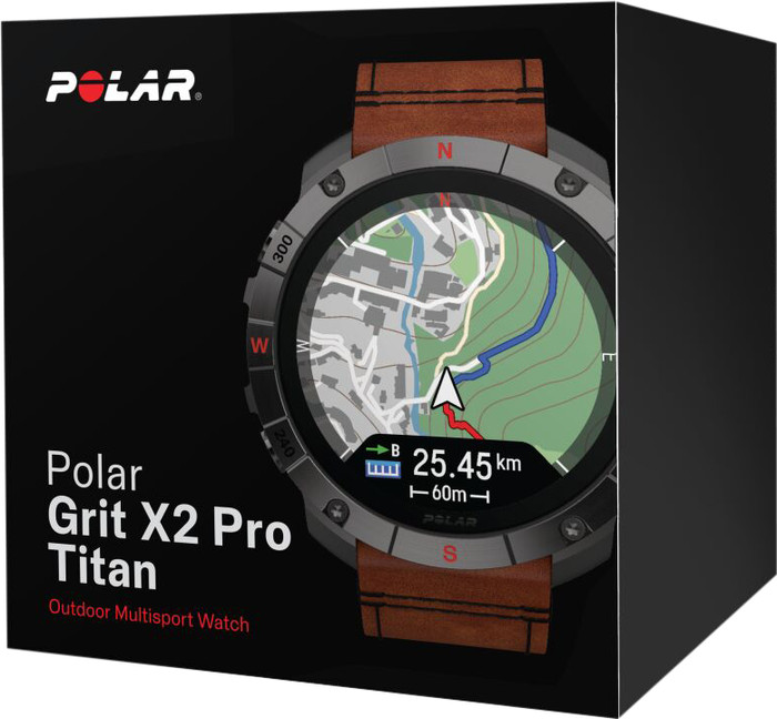 Polar Grit X 2 Pro Titan verpakking