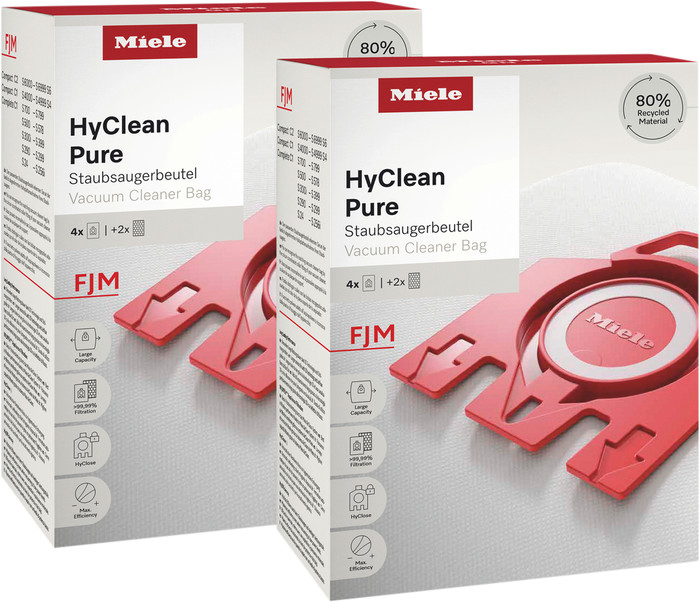 Miele FJM HyClean Pure (4 units) packaging